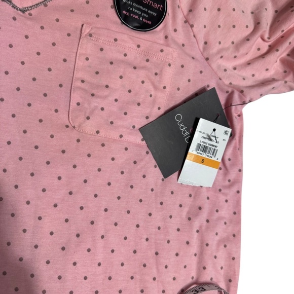 CUDDL DUDS 2Pc Cropped Pajamas Set NWT - Picture 9 of 10
